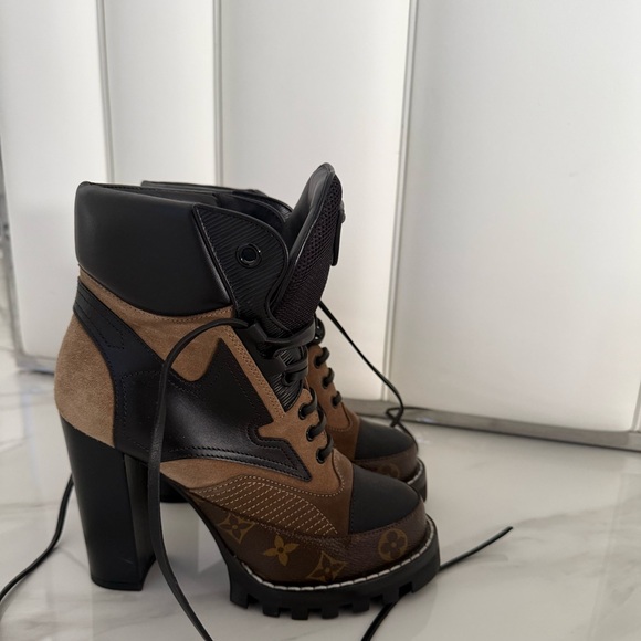 LV Monogram Ankle Boots - Picture 1 of 7